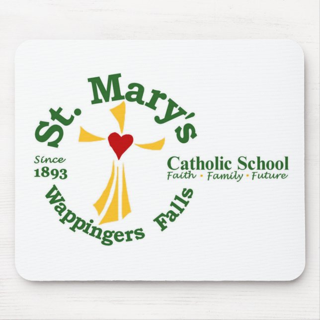 Tapis de souris de l'école catholique de St Mary (Devant)