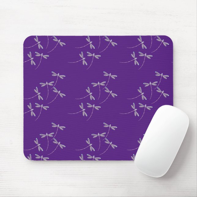 Tapis de souris de libellules en vol (Avec souris)