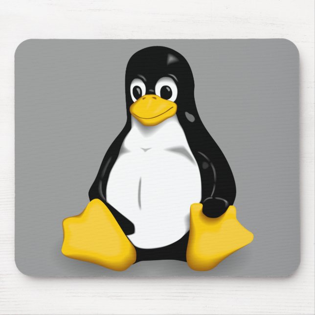 Tapis de souris de Linux Tux (Devant)