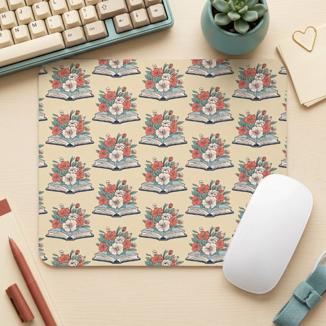 Tapis de souris de livre (Créateur téléchargé)
