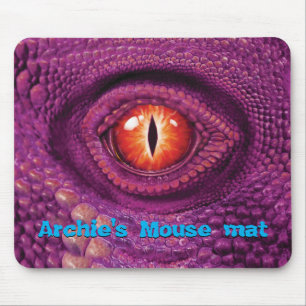 tapis de souris de l'oeil du dragon personnalisé