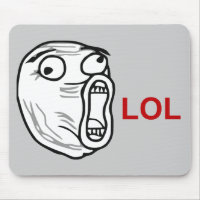 De LOL de rire visage bruyant Meme de rage