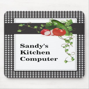 Tapis de souris de l'ordinateur du jardinier