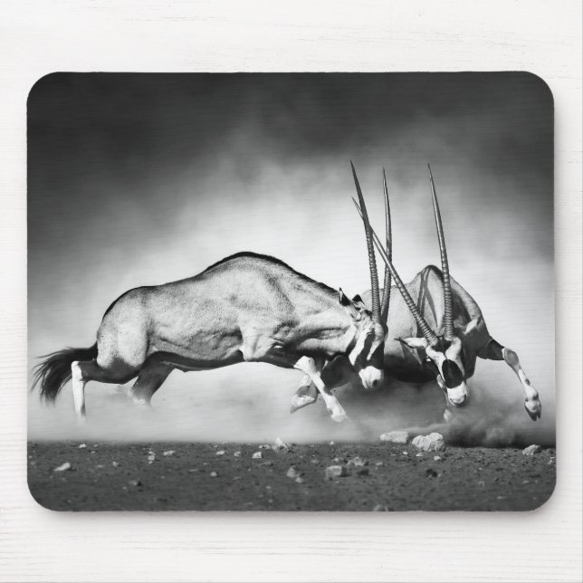 Tapis de souris de lutte des antilopes (Devant)