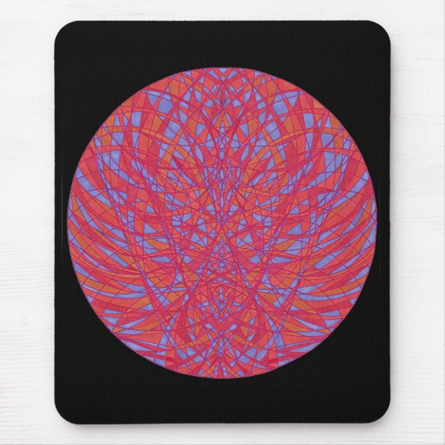 Tapis de souris de mandala (Devant)