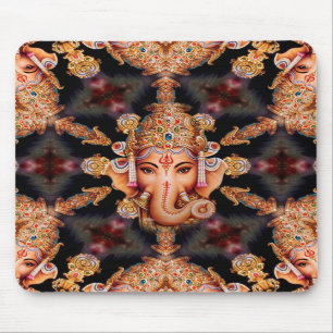Tapis de souris de mandala de Ganesh