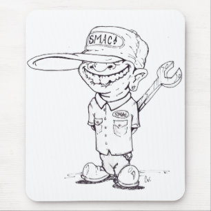 Tapis de souris de mécanicien