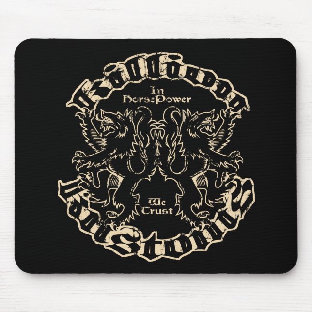 Tapis de souris de meute de loups de Killions (Devant)