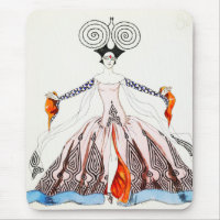 Tapis de souris de mode d'art déco de Georges