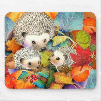 Tapis de souris de Mousepad de hérisson de chute