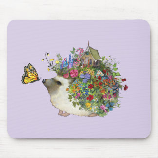 Tapis de souris de Mousepad de hérisson de jardin