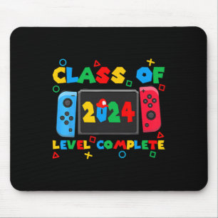 Tapis De Souris De Niveau 2024 Gamer Vidéo Complet Graduati Senior