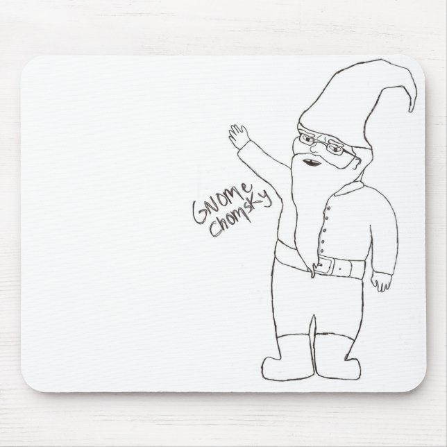 Tapis de souris de Noam Chompsky (Devant)