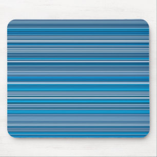 Tapis De Souris De nombreuses bandes multicolores dans le bleu…