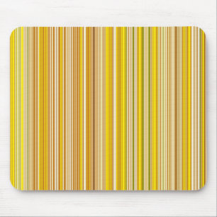 Tapis De Souris De nombreuses bandes multicolores en jaune...