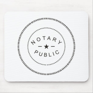 Tapis de souris de notaire
