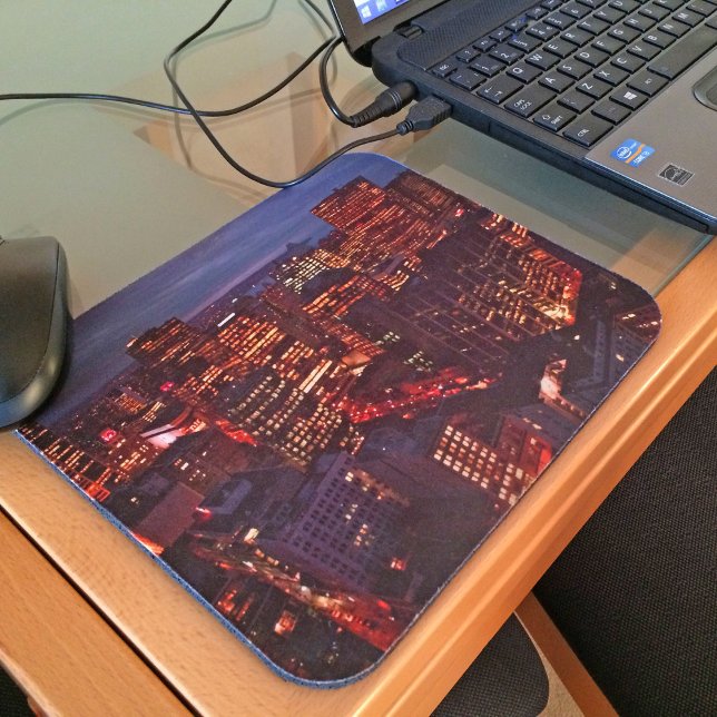 Tapis de souris de nuit de Vancouver (Créateur téléchargé)