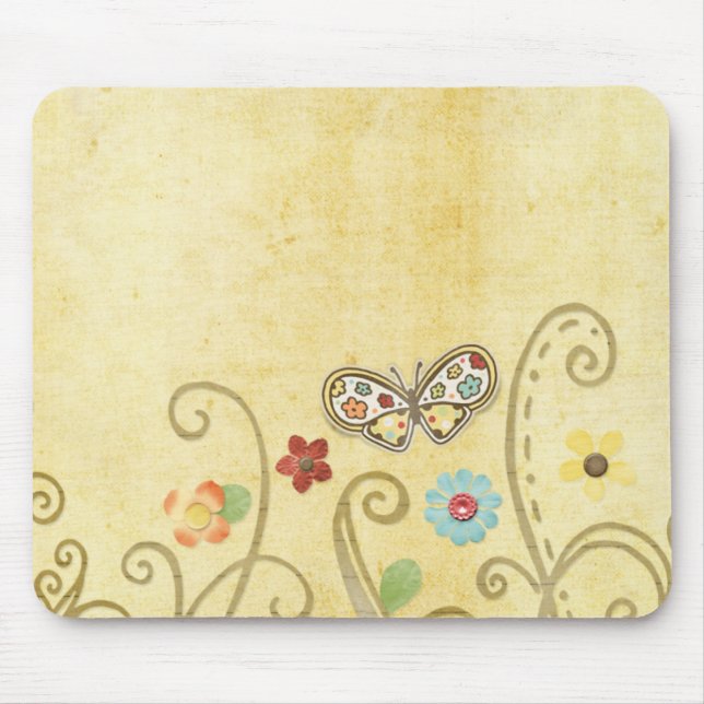 Tapis de souris de papillon (Devant)