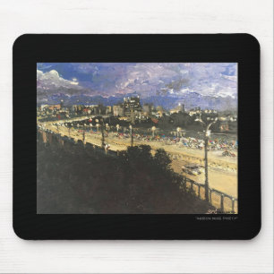 Tapis de souris "de partie de vélo d'Akron"