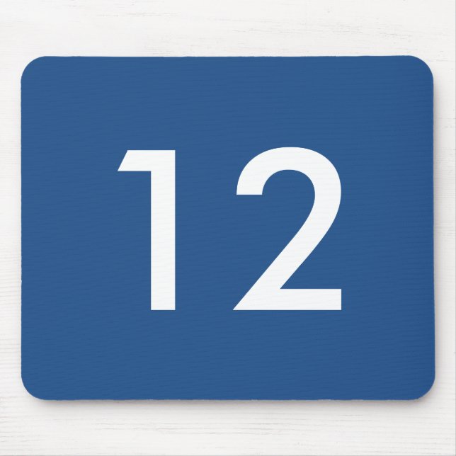 Tapis de souris de passioné du football de Seattle (Devant)