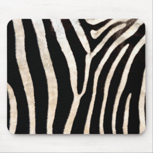 Tapis de souris de peau de zèbre
