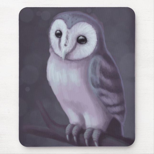 Tapis de souris de petit hibou (Devant)