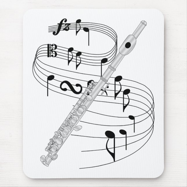Tapis De Souris De petite flûte (Devant)