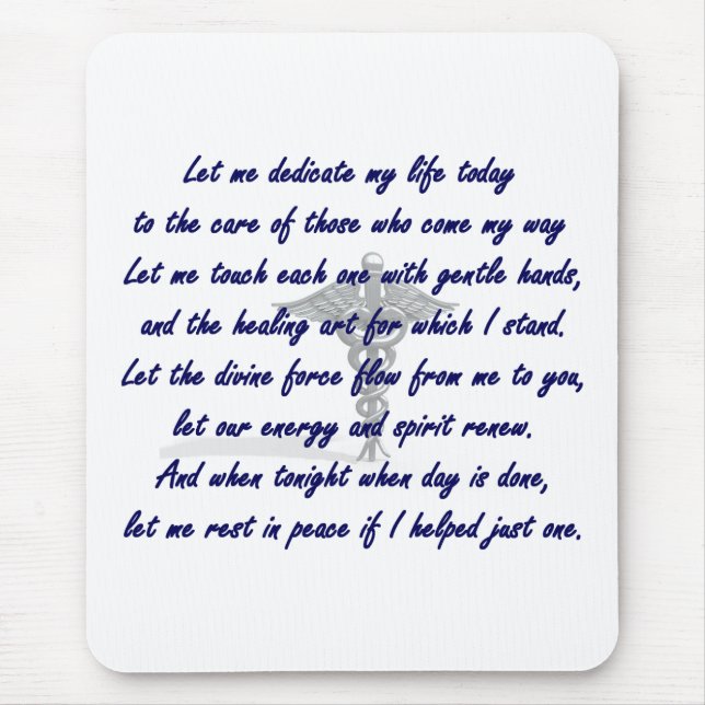 Tapis de souris de physiothérapeute (Devant)