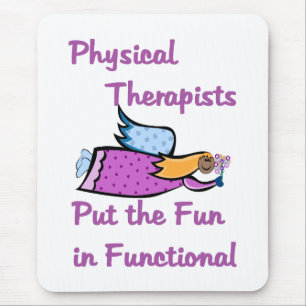 Tapis de souris de physiothérapeute