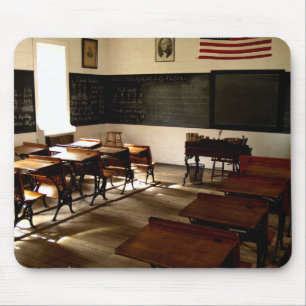 tapis de souris de pièce de vieille école