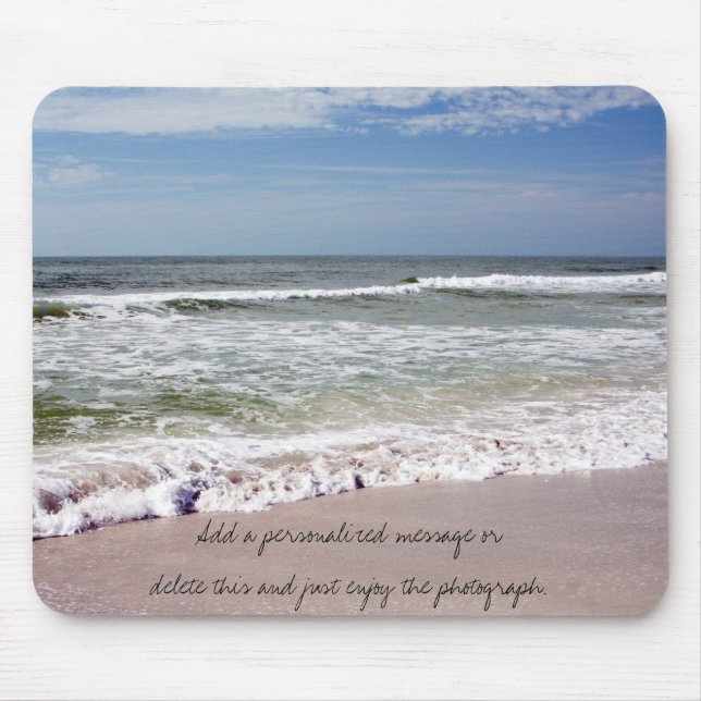 Tapis de souris de plage (Devant)