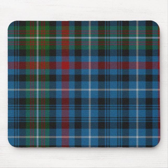 Tapis de souris de plaid de tartan de MacDonald (Devant)
