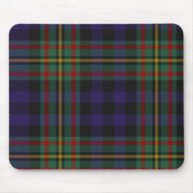 Tapis de souris de plaid de tartan de MacLellan (Devant)