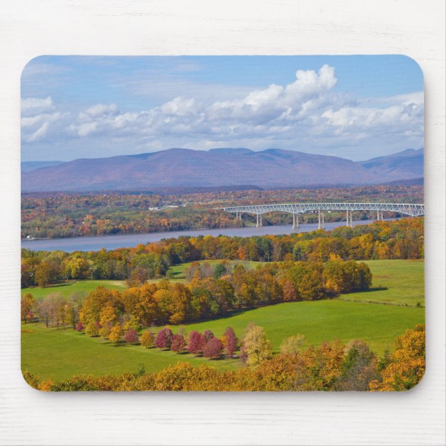 Tapis de souris de pont de Rhinecliff en automne (Devant)