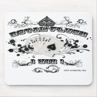 Tapis de souris de quinte royale