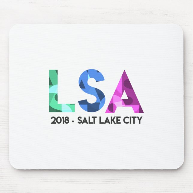 Tapis de souris de réunion annuelle de LSA 2018 (Devant)
