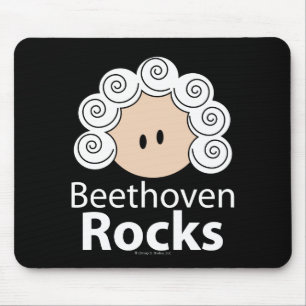 Tapis de souris de roches de Beethoven