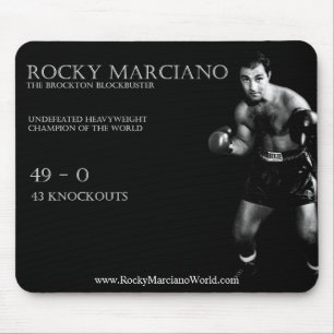Tapis de souris de Rocky Marciano