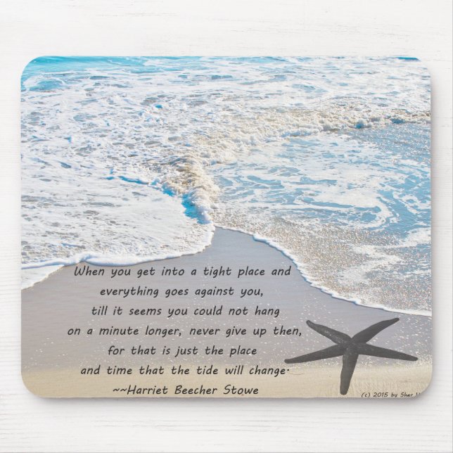 Tapis de souris de rotation de marée (Devant)