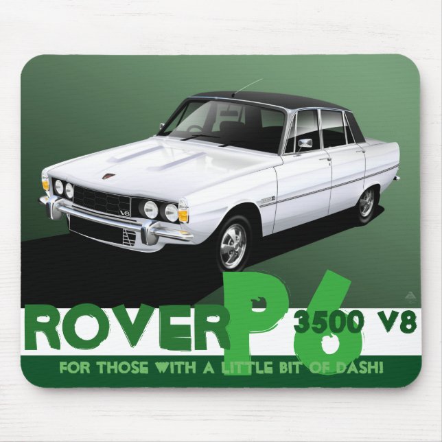 Tapis de souris de Rover P6 3500 V8 (Devant)