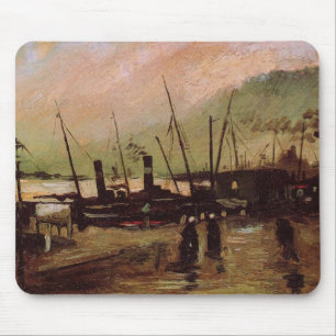 Tapis De Souris De Ruijterkade in Amsterdam par Vincent van Gogh