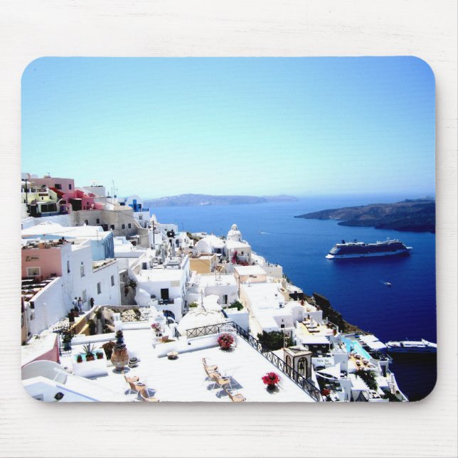 Tapis de souris de Santorini (Devant)