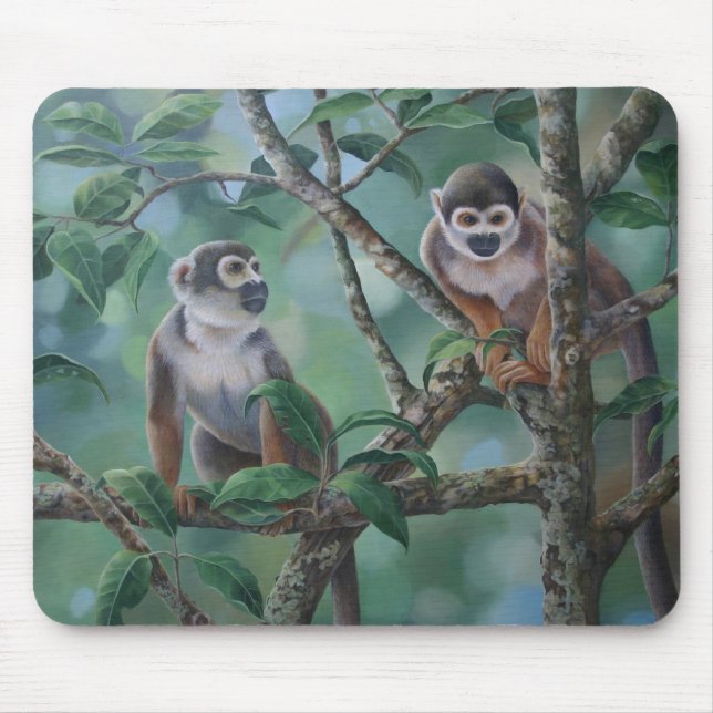 Tapis de souris de singes-écureuils (Devant)