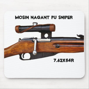 Tapis de souris de tireur isolé de Mosin Nagant
