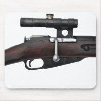 Tapis de souris de tireur isolé de Mosin Nagant
