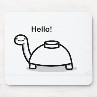 Tapis de souris de tortue de mine