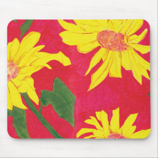 Tapis de souris de tournesol