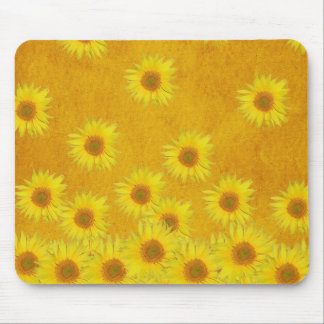 tapis de souris de tournesol