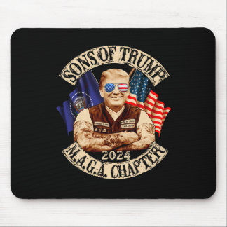 Tapis De Souris De Trump Maga Chapitre 2024 Drôle