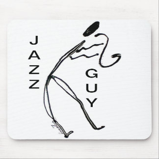 Tapis de souris de type de jazz